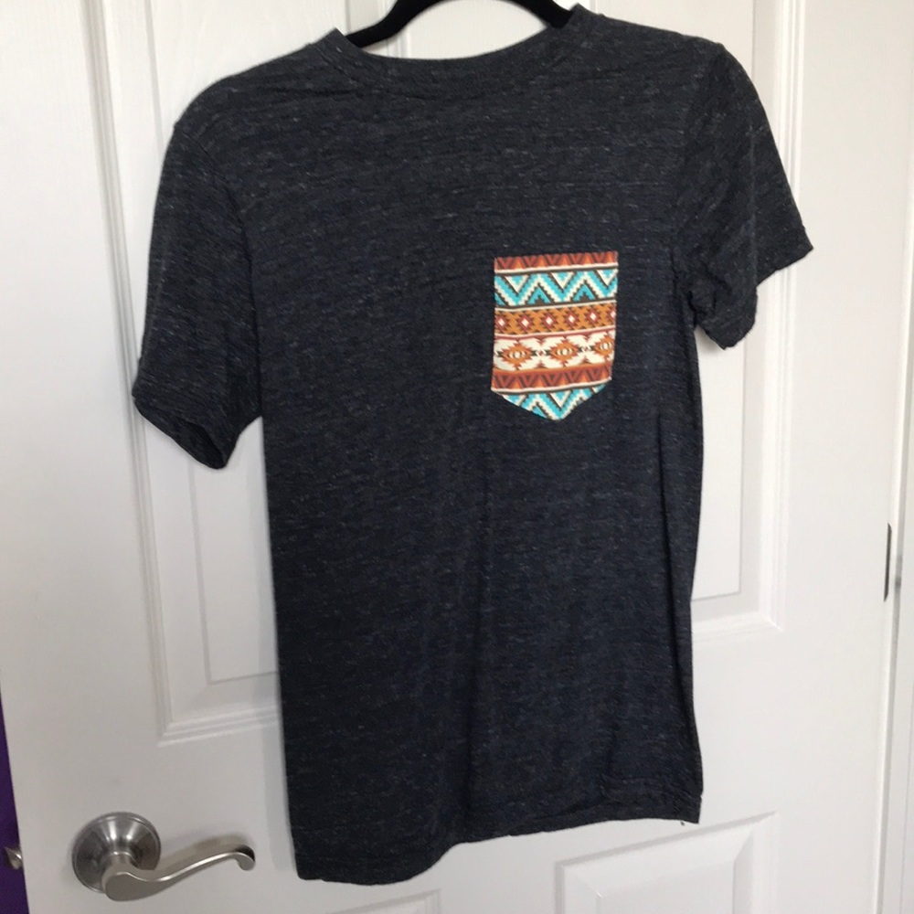 Grey pocket tee